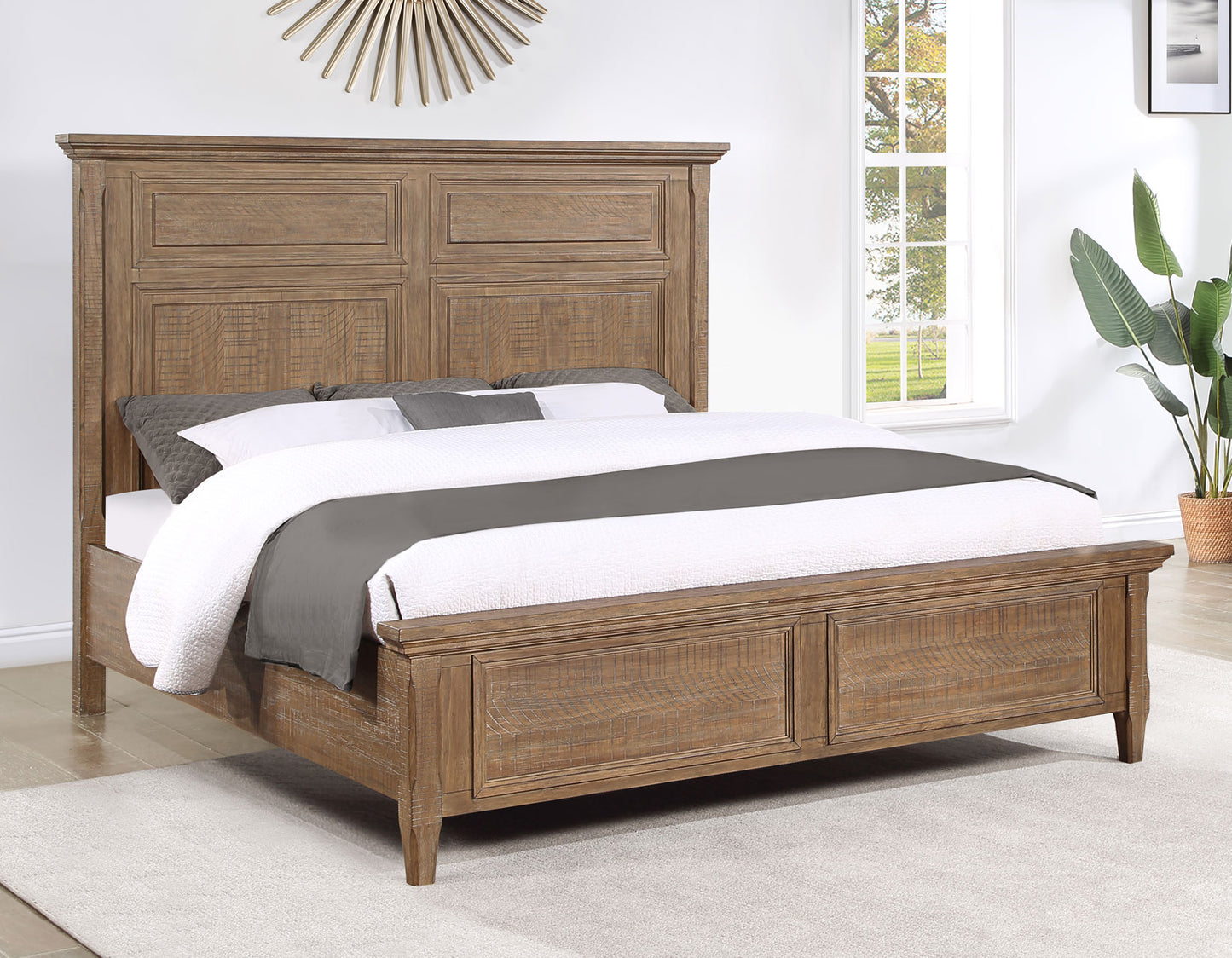 Riverdale King Panel Bed