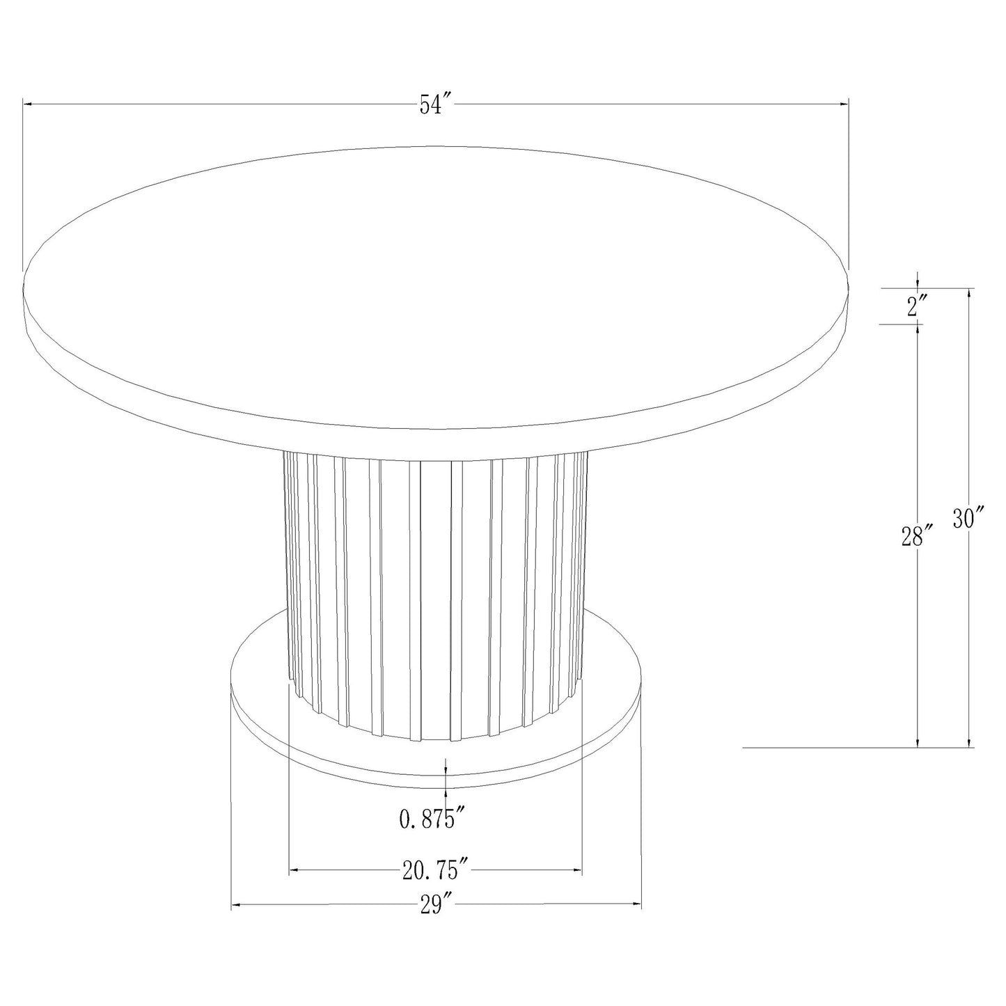 Sherry 5-piece Round Marble Top Dining Table Set Sand