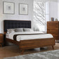 Robyn Wood California King Platform Bed Dark Walnut