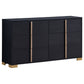 Marceline 4-piece Eastern King Bedroom Set Black