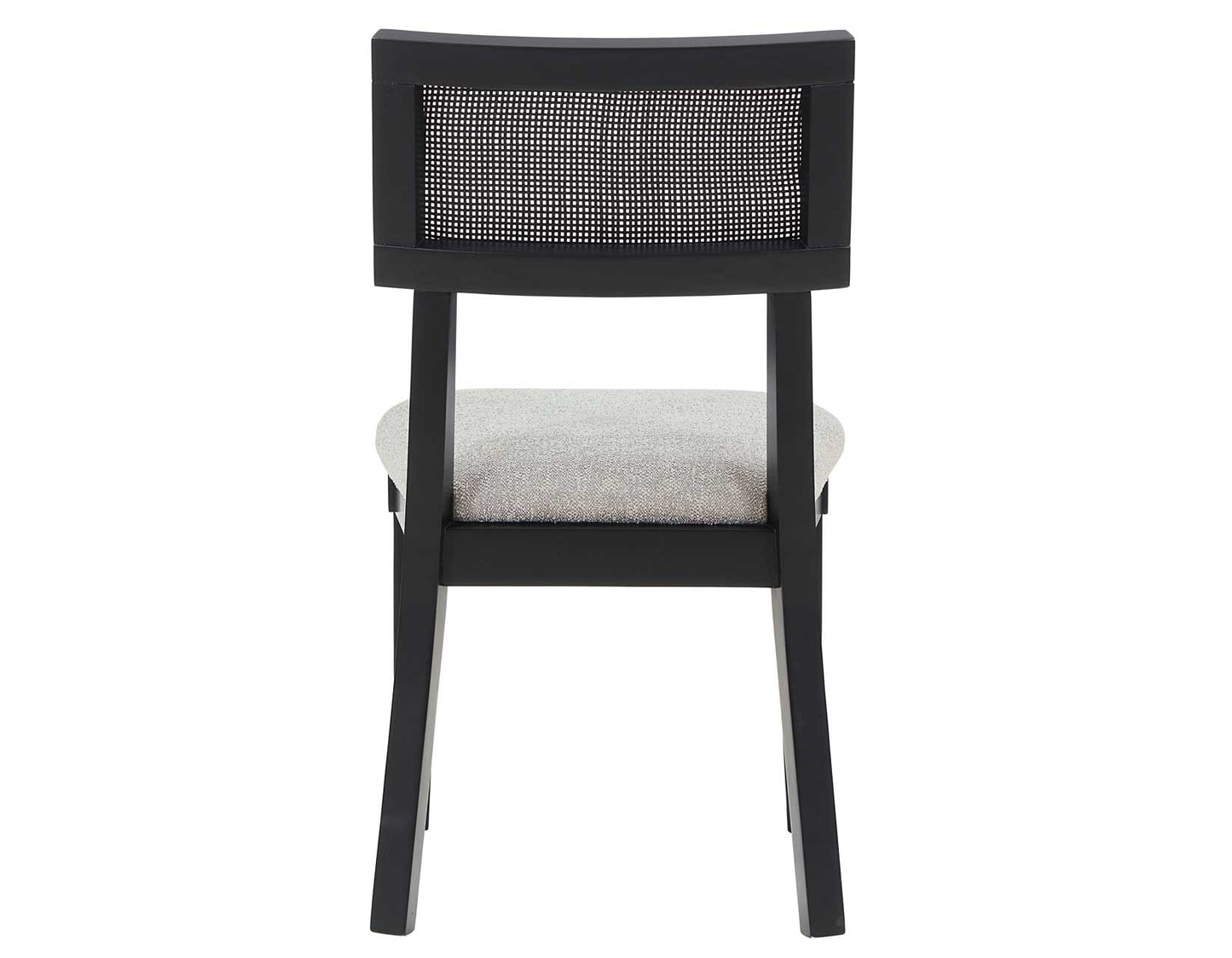 Colvin Cane Side Chair, Black