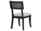 Colvin Cane Side Chair, Black