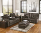 Acieona DBL Rec Loveseat w/Console