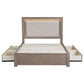 Kenora 4-piece California King Bedroom Set Barley Brown