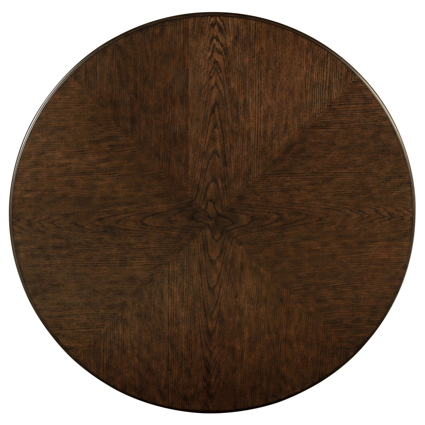 Landon 5-piece 60-inch Round Dining Table Set Rich Brown