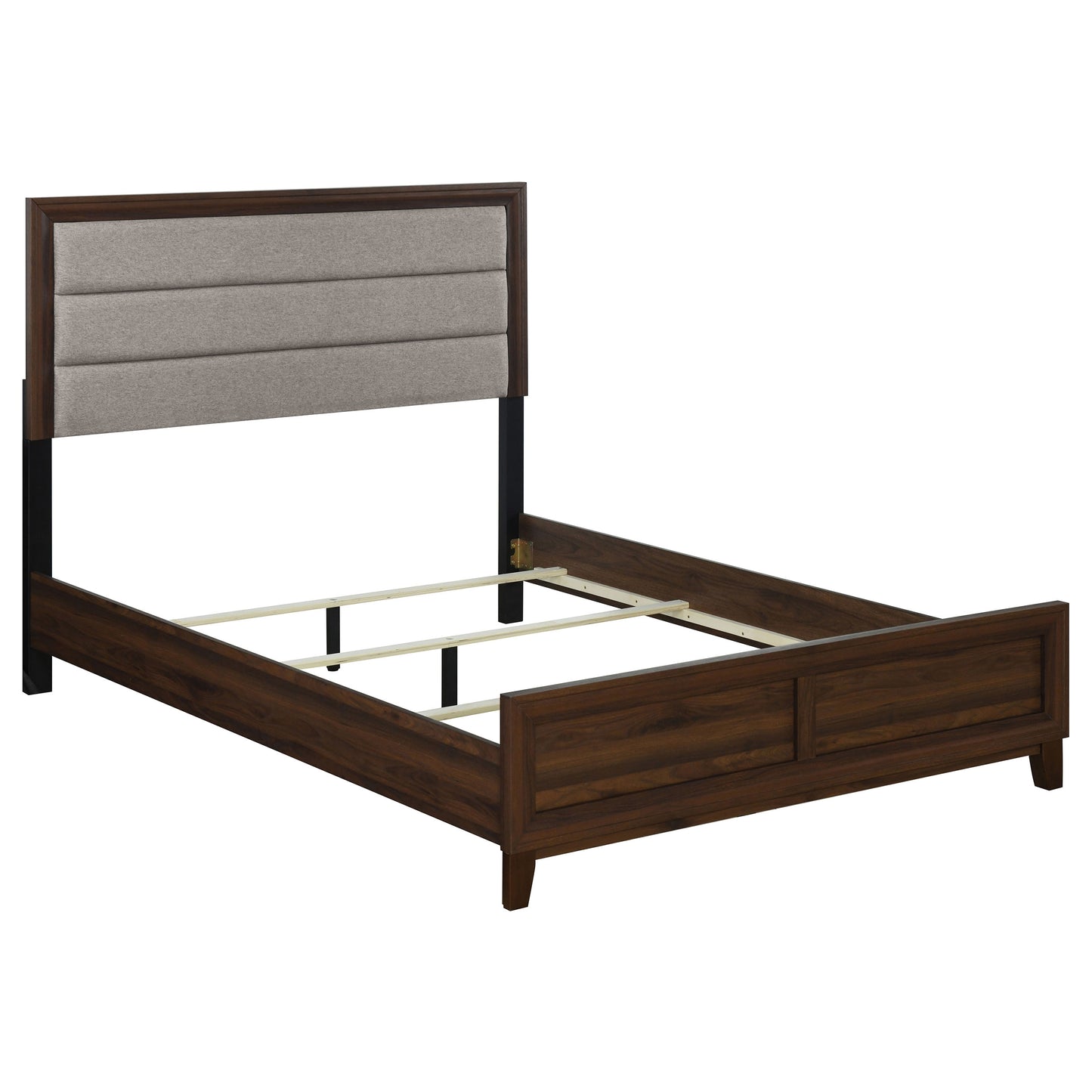 Welsley 4-piece Queen Bedroom Set Walnut