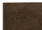 Glenwood 48-inch Eastern King Platform Panel Bed Warm Brown