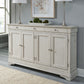 Morrow Bay - Hall Buffet - White