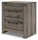 Graystorm Two Drawer Night Stand