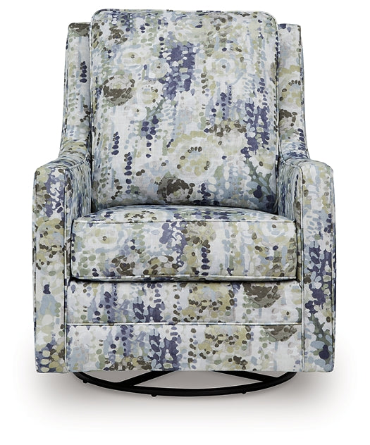 Dustinford Swivel Glider Accent Chair