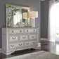 Abbey Park - King California Panel Bed, Dresser & Mirror, Chest, Night Stand