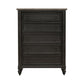 Americana Farmhouse - 5 Drawer Chest - Black