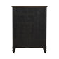 Americana Farmhouse - 5 Drawer Chest - Black