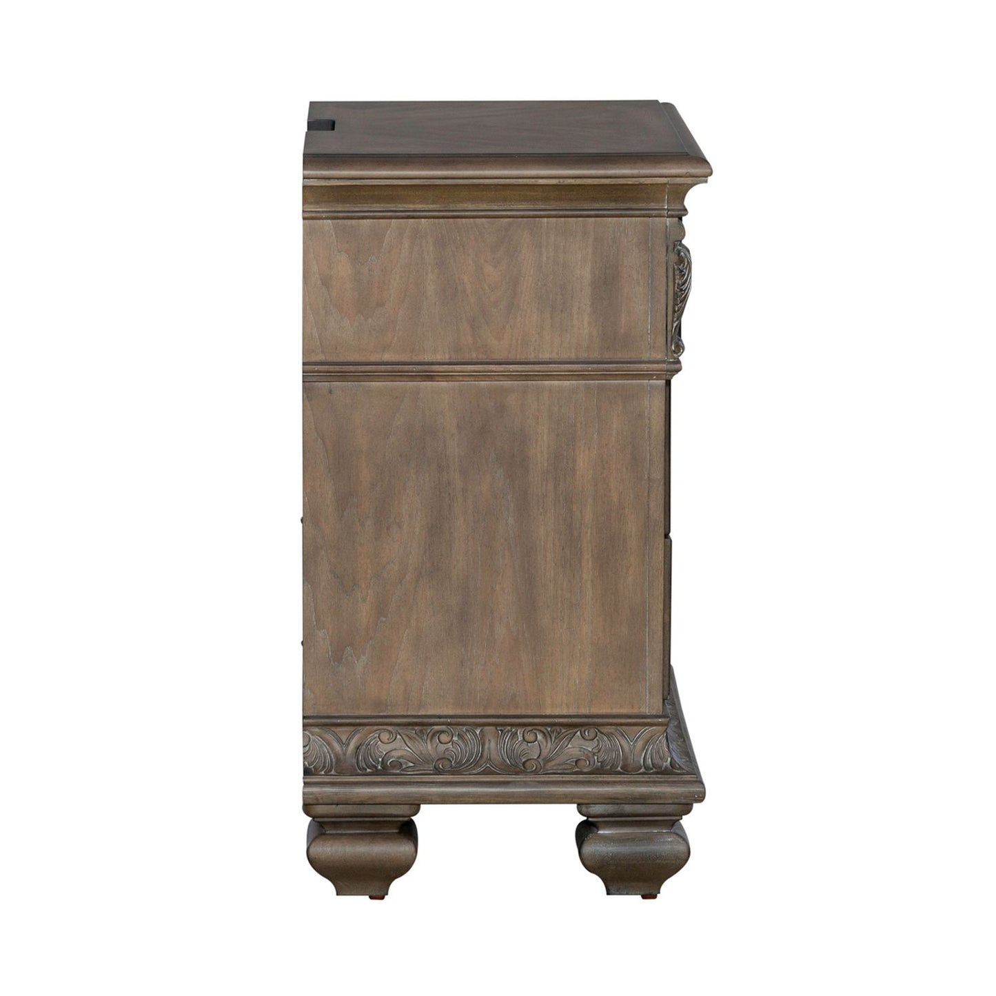 Carlisle Court - 3 Drawer Night Stand with Charging Station