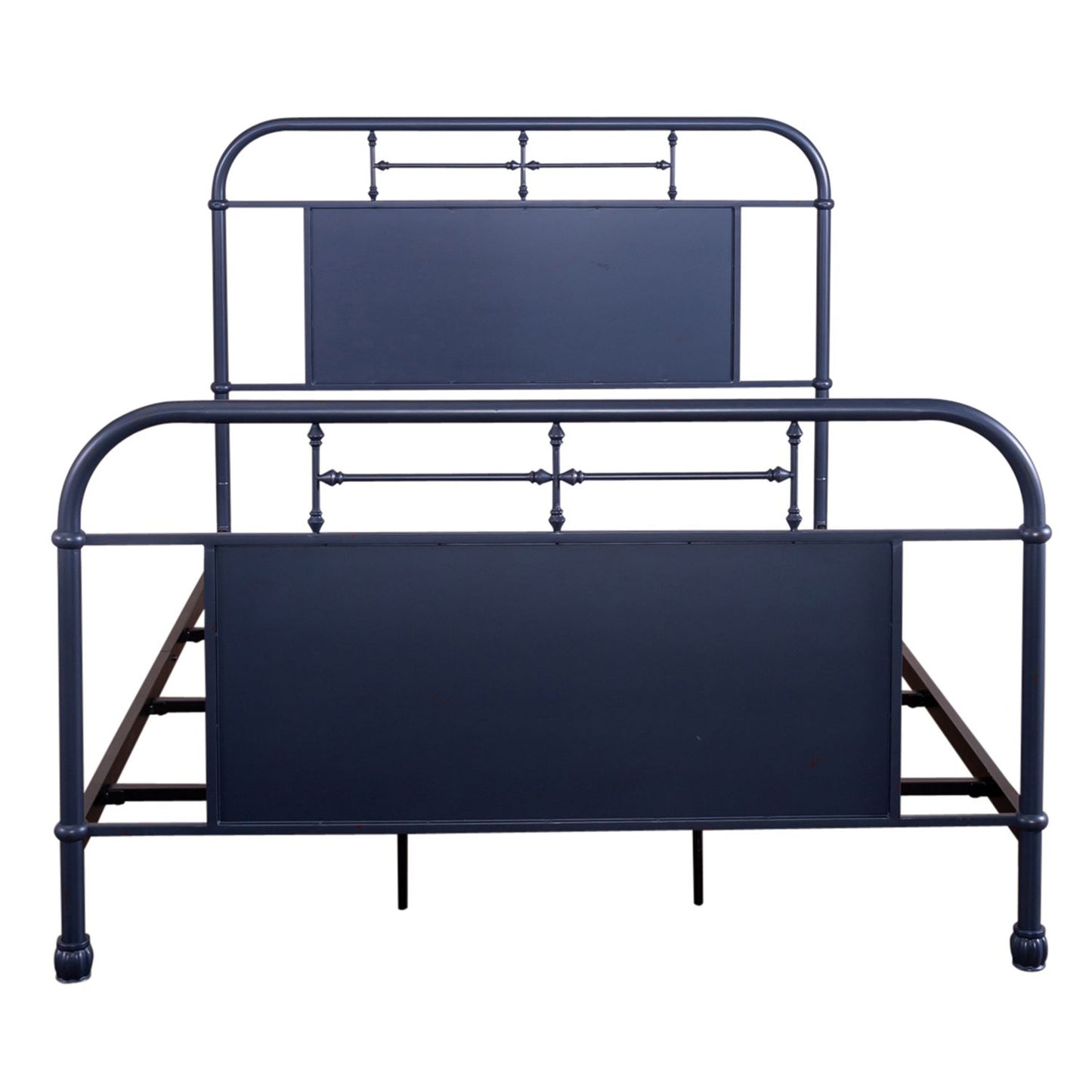 Vintage Series - Queen Metal Bed- Navy