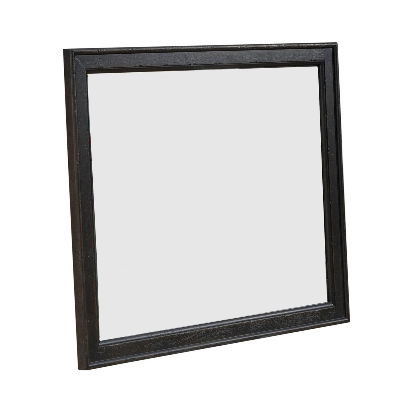 Americana Farmhouse - Landscape Mirror - Black