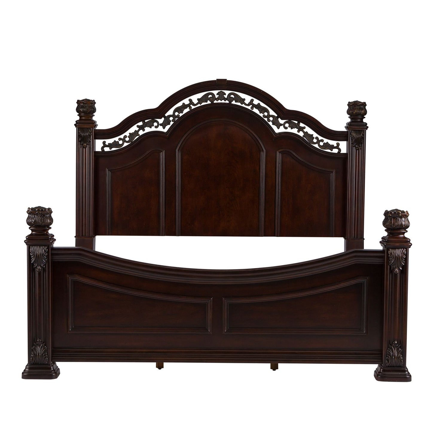 Messina Estates - Queen Poster Bed, Dresser & Mirror, Chest, Night Stand