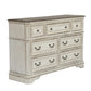 Magnolia Manor - 7 Drawer Dresser