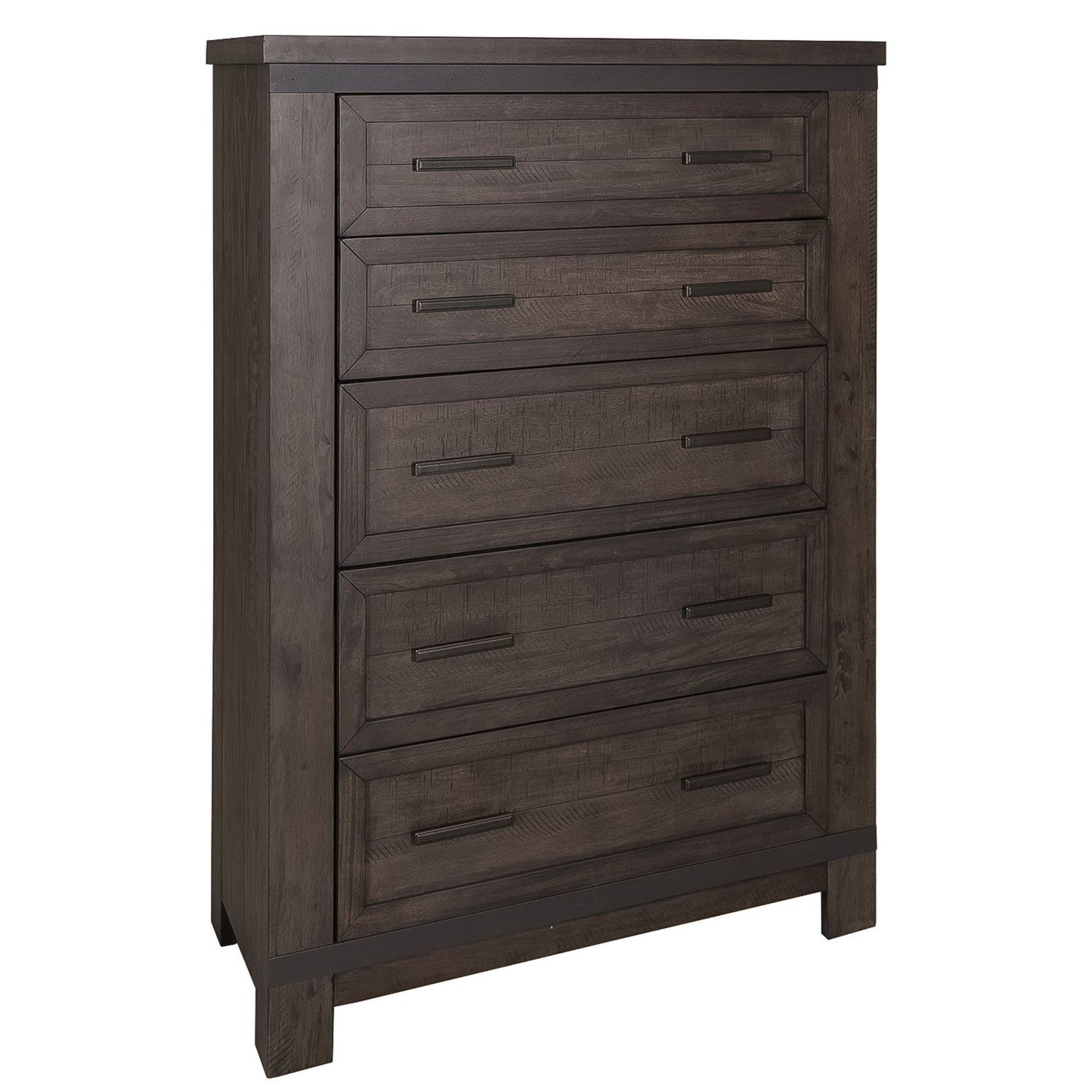 Thornwood Hills - King Two Sided Storage Bed, Dresser & Mirror, Chest, Night Stand