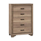 Sun Valley - King Uph Bed, Dresser & Mirror, Chest, Night Stand