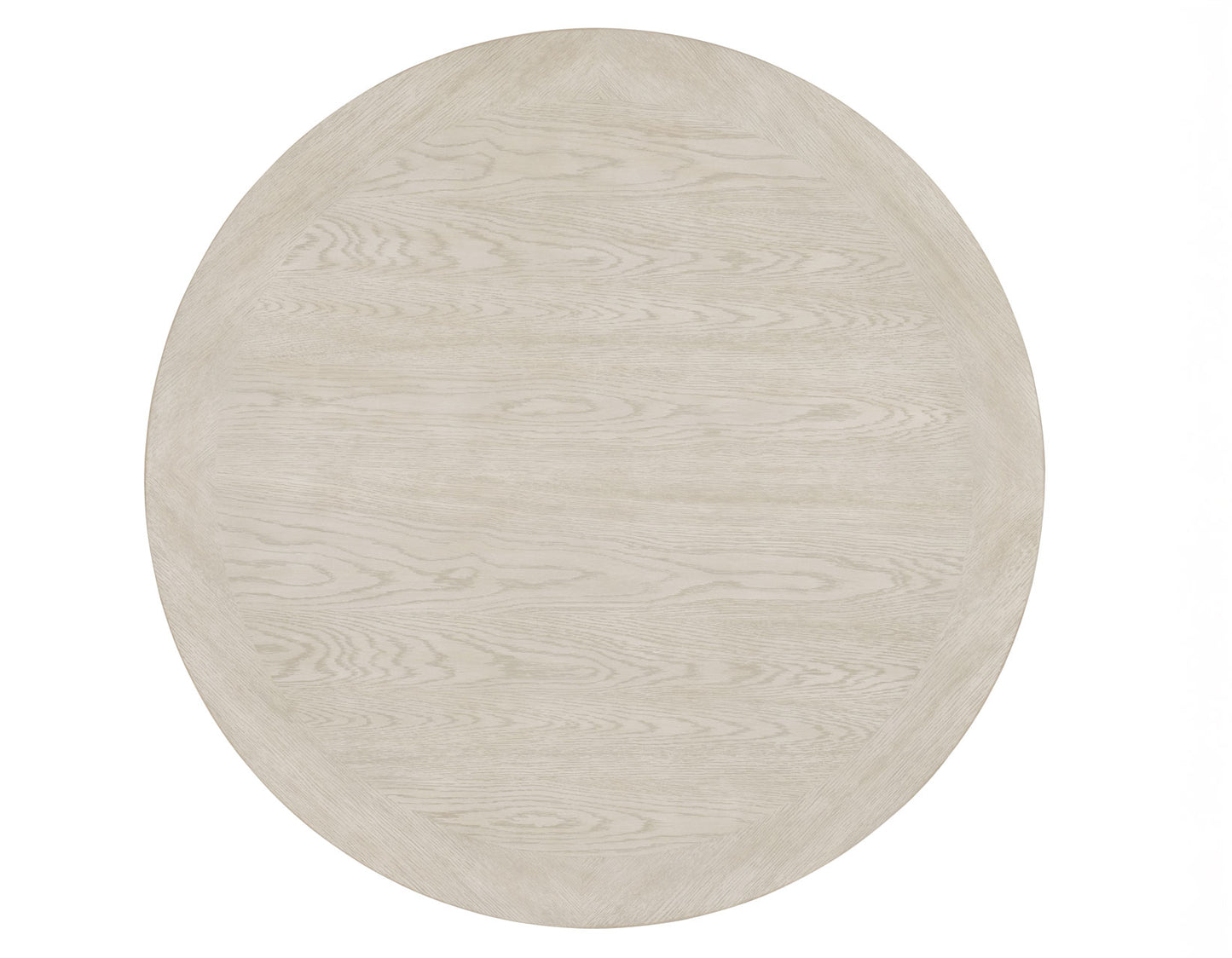 Darcy 42" Round Dining Table, Mint Green and Natural Finish