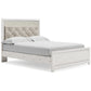 Altyra Queen Panel Bed with Mirrored Dresser