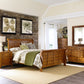 Grandpas Cabin - King California Sleigh Bed, Dresser & Mirror, Chest, Night Stand