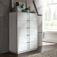 Mirage - Queen Panel Bed, Dresser & Mirror, Chest