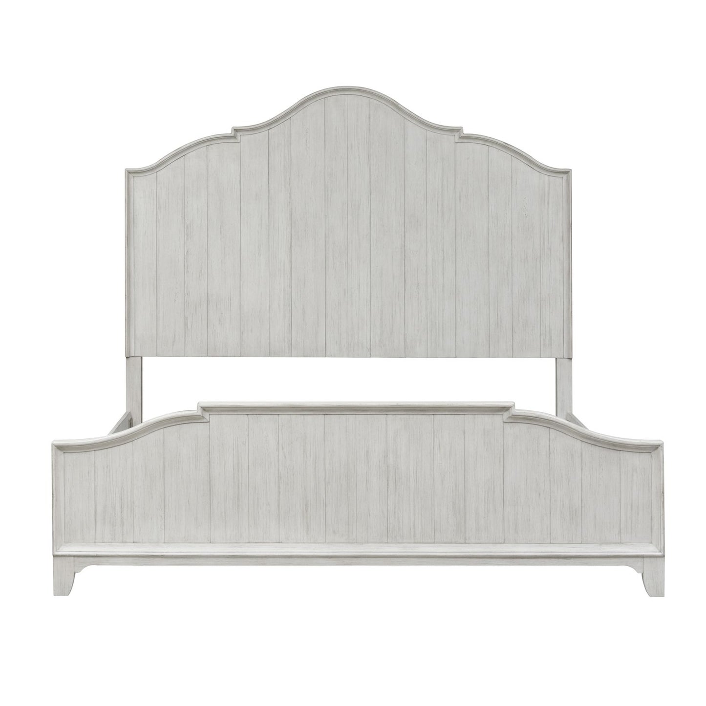 Farmhouse Reimagined - King Panel Bed, Dresser & Mirror, Chest, Night Stand