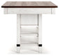 Valebeck RECT Dining Room Counter Table