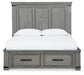 Russelyn Queen Storage Bed with Mirrored Dresser, Chest and 2 Nightstands