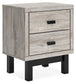 Vessalli King Panel Bed with Mirrored Dresser and 2 Nightstands