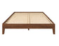 Nix Queen Platform Bed, Natural