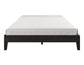 Nix Queen Platform Bed, Black