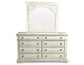 Highland Park Dresser/Mirror, Cathedral White