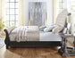 Rhapsody King Sleigh Bed