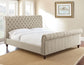 Swanson King Bed, Sand