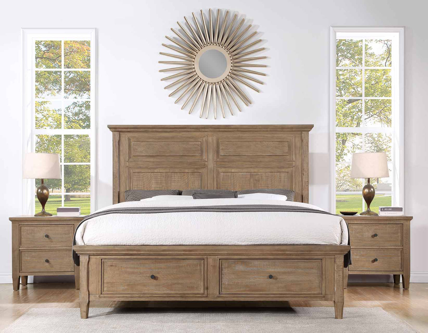 Riverdale 4-Piece Queen Storage Bedroom Set