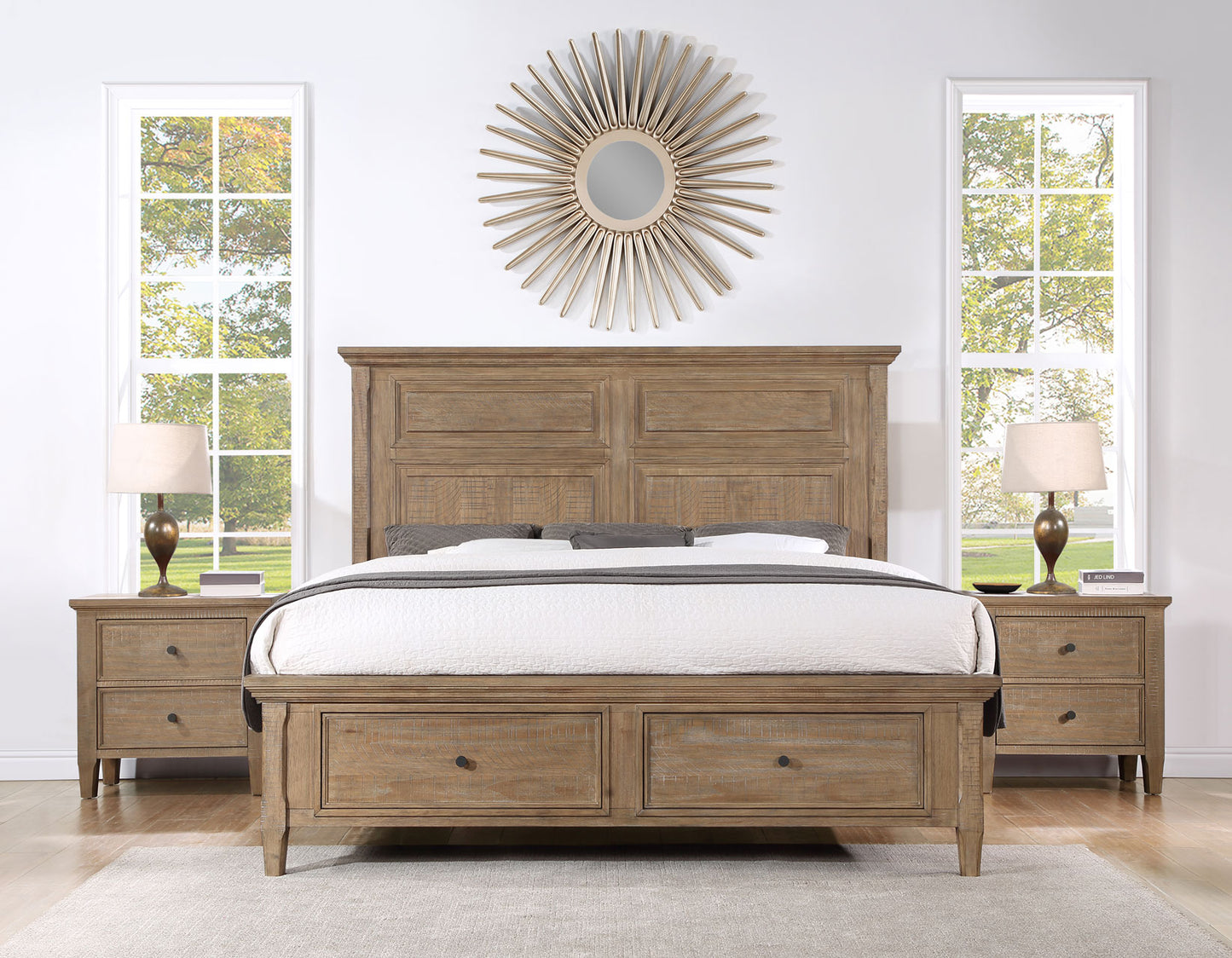 Riverdale 4-Piece Queen Storage Bedroom Set