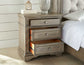 Highland Park Nightstand, Waxed Driftwood