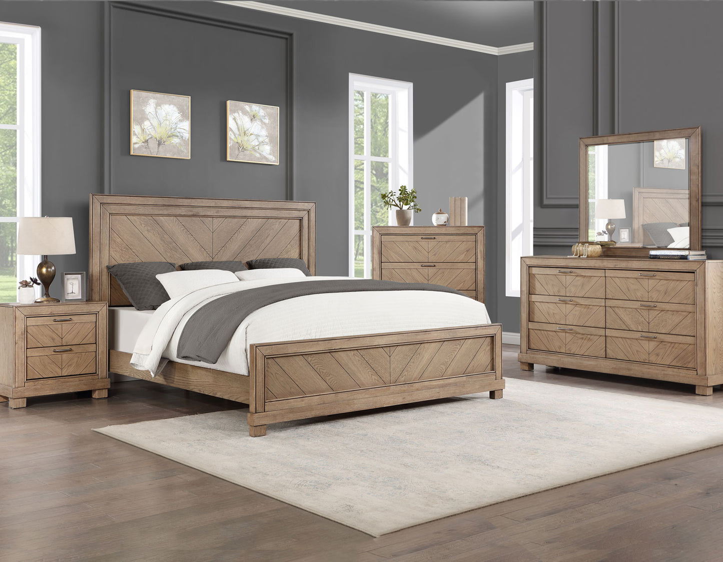 Montana 4-Piece Queen Set, Sand