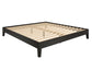 Nix King Platform Bed, Black