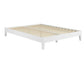 Nix Queen Platform Bed, White