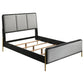 Arini 4-piece Eastern King Bedroom Set Black and Grey