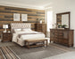 Devon 4-piece Queen Bedroom Set Burnished Oak