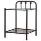 Livingston Metal 1-shelf Nightstand Dark Bronze