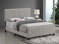 Fairfield Upholstered Eastern King Panel Bed Beige